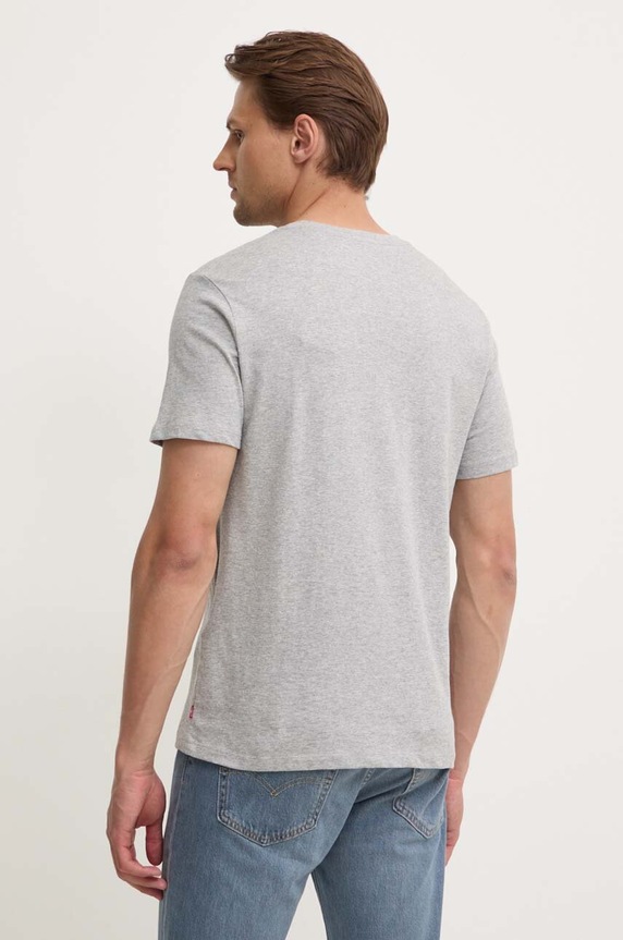 Îmbrăcăminte Levi's tricou Graphic Set 17783.0138 gri