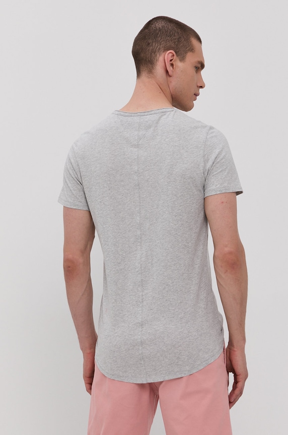 Odzież Tommy Jeans t-shirt DM0DM09586 szary