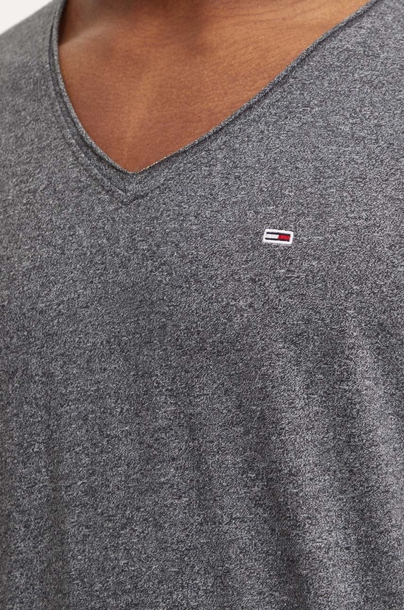 Majica kratkih rukava Tommy Jeans siva DM0DM09587