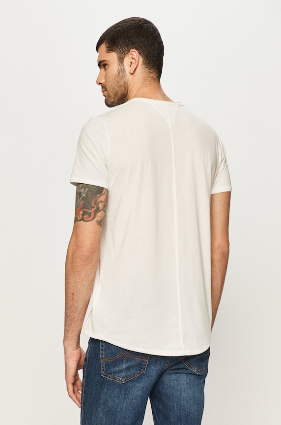 Ruházat Tommy Jeans t-shirt DM0DM09587 fehér