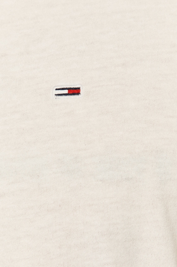Tommy Jeans t-shirt DM0DM09587 fehér