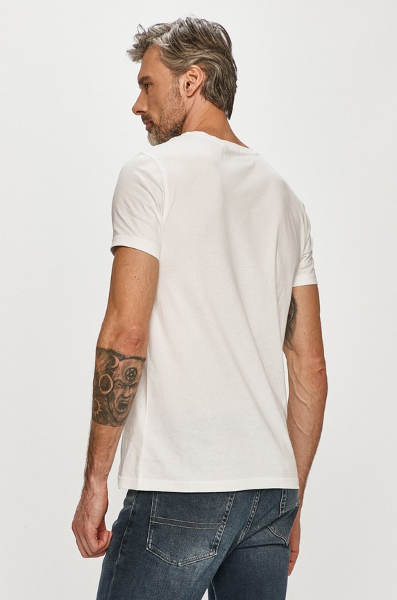 Ρούχα Tommy Hilfiger - Μπλουζάκι 2S87904671 λευκό