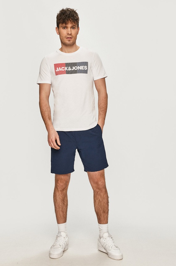Jack & Jones - T-shirt 12151955. biały AA00