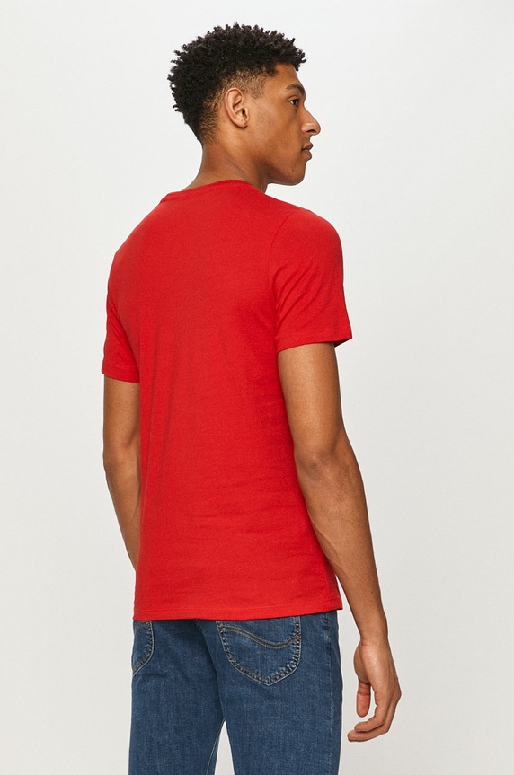 Дрехи Jack & Jones - Тениска 12151955. червен