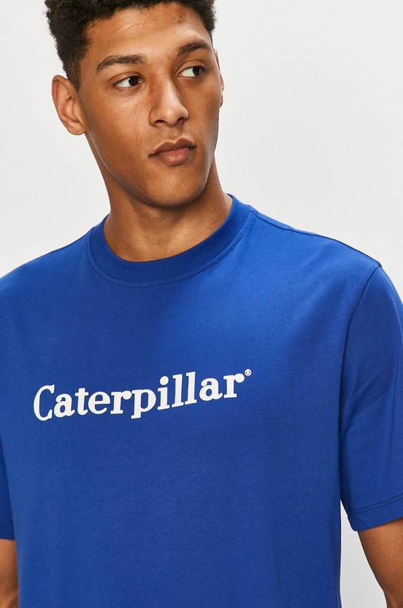 CAT Footwear - Majica pamuk plava 2511782.12926