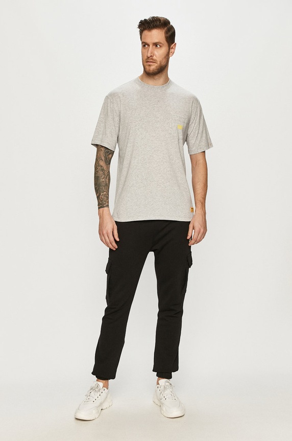 CAT Footwear - T-shirt 2511783.10122 szary AA00