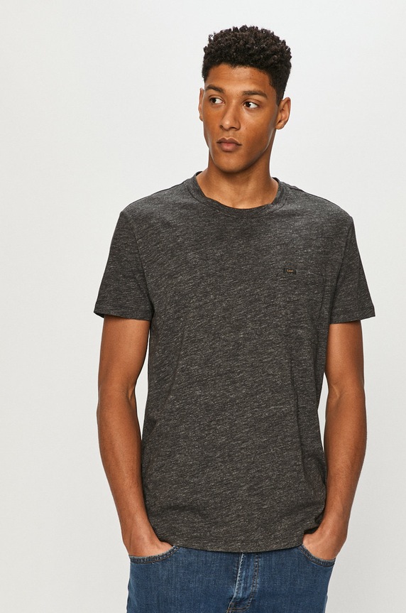 Lee - T-shirt pamut szürke L66JWT06