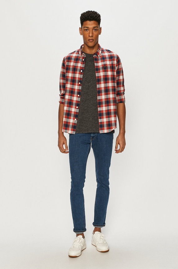 Lee - T-shirt L66JWT06 szürke AA00