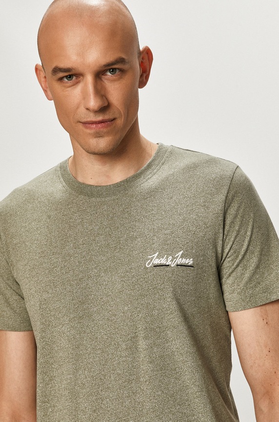 Jack & Jones T-shirt zielony 12186758