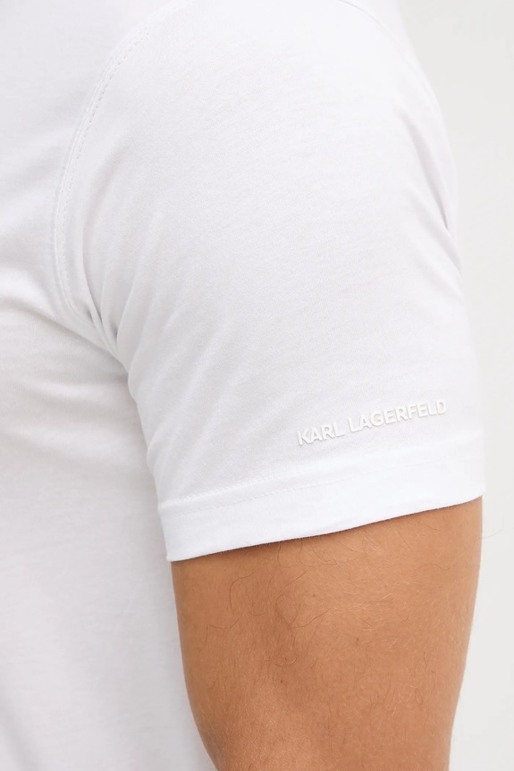 Karl Lagerfeld t-shirt (2-pack) 500298.765000 biały