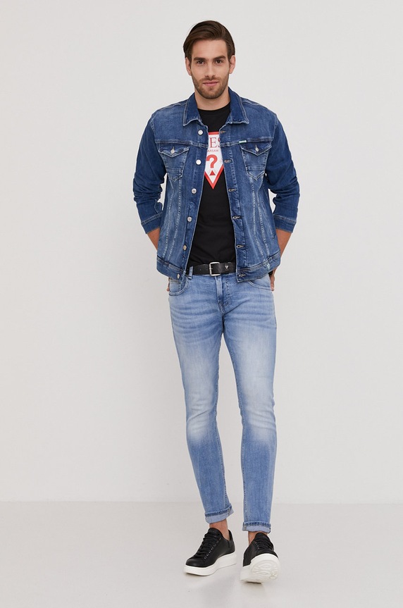 Guess T-shirt M1GI65.I3Z11 czarny AA00