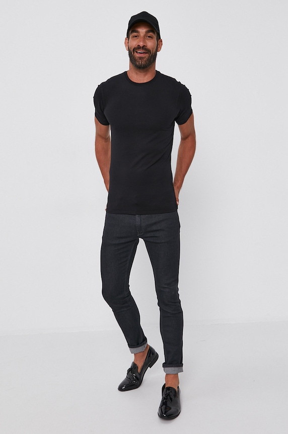 Tiger Of Sweden T-shirt (2-pack) U69806004Z czarny AA00