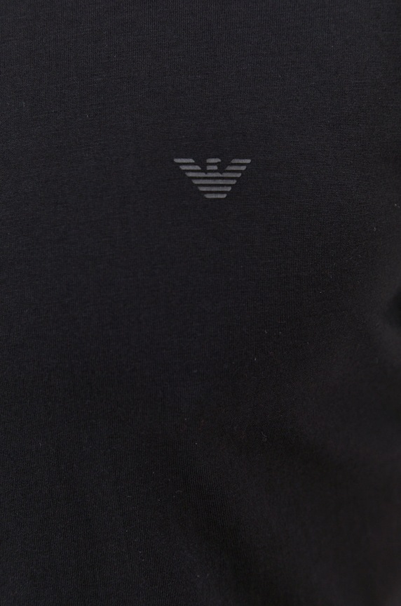 Emporio Armani tricou din bumbac 8N1D68.1JPZZ negru