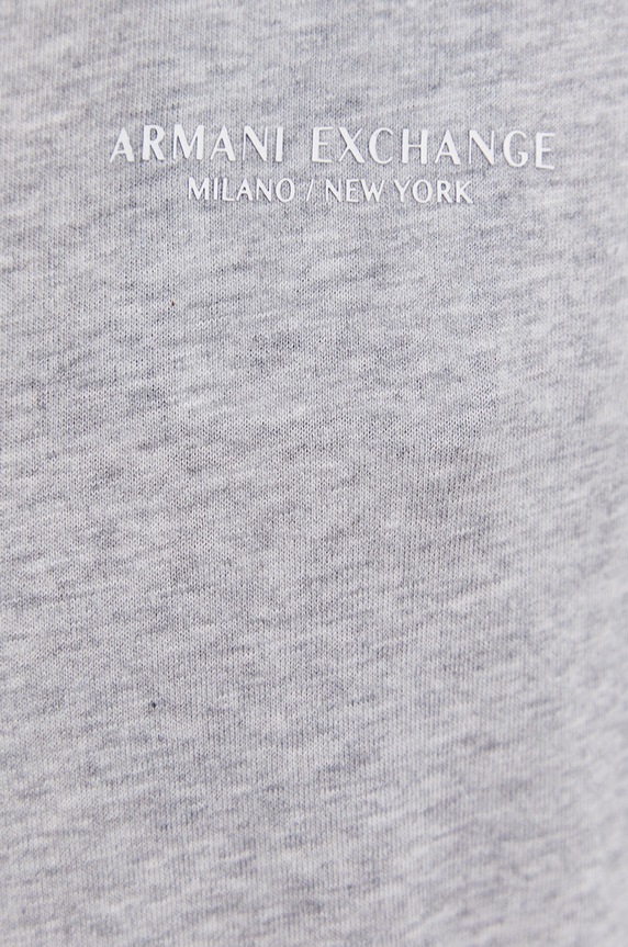 Armani Exchange t-shirt bawełniany 8NZT91.Z8H4Z.NOS szary