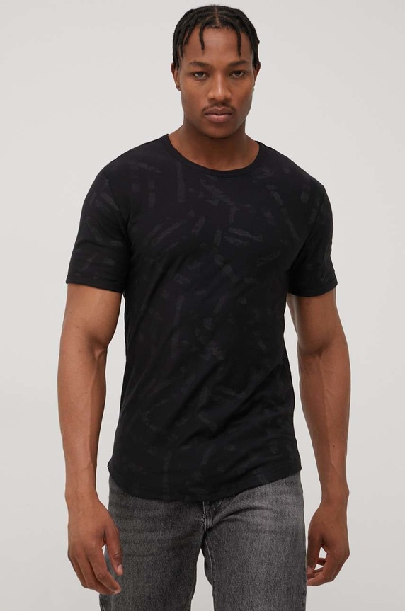 Bavlněné tričko Only & Sons regular černá 22021495.Black