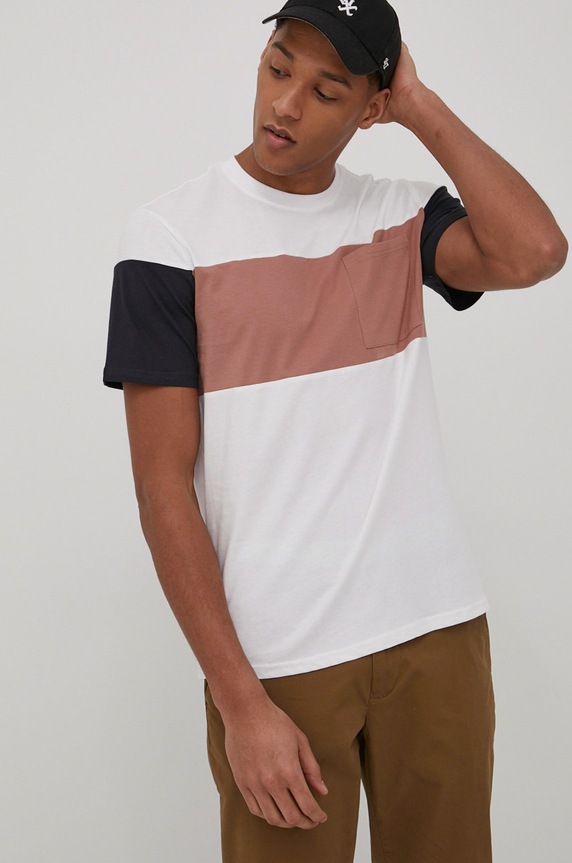 Only & Sons pamut póló pamut fehér 22021758.BrightWhit