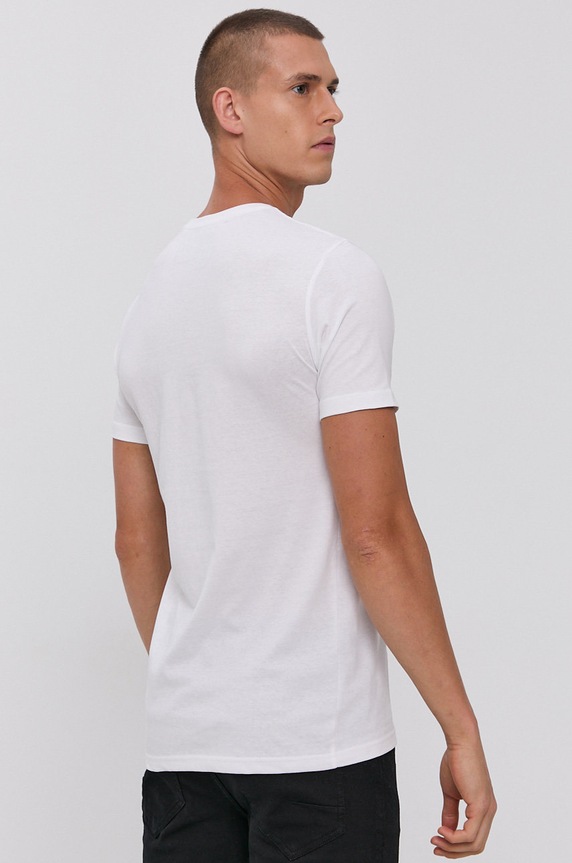 Îmbrăcăminte !SOLID Tricou din bumbac 21103651.790001 alb