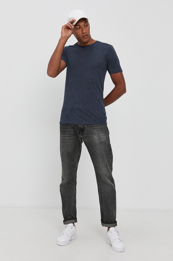 !SOLID t-shirt 21103651.7919911 sötétkék AA00