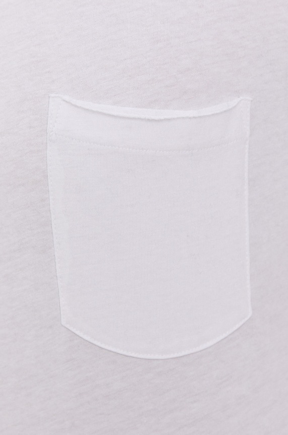 Solid T-shirt bawełniany 21103652.790001 biały