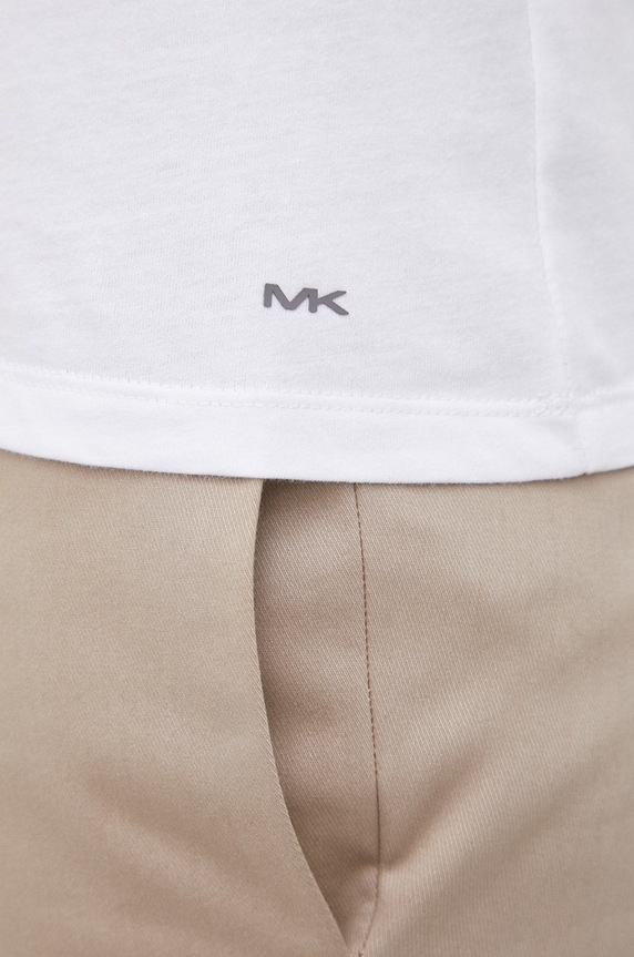 Michael Kors pamut póló BR2V001023 fehér