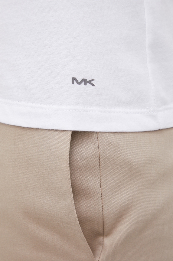 Michael Kors pamut póló BR2V001023 fehér