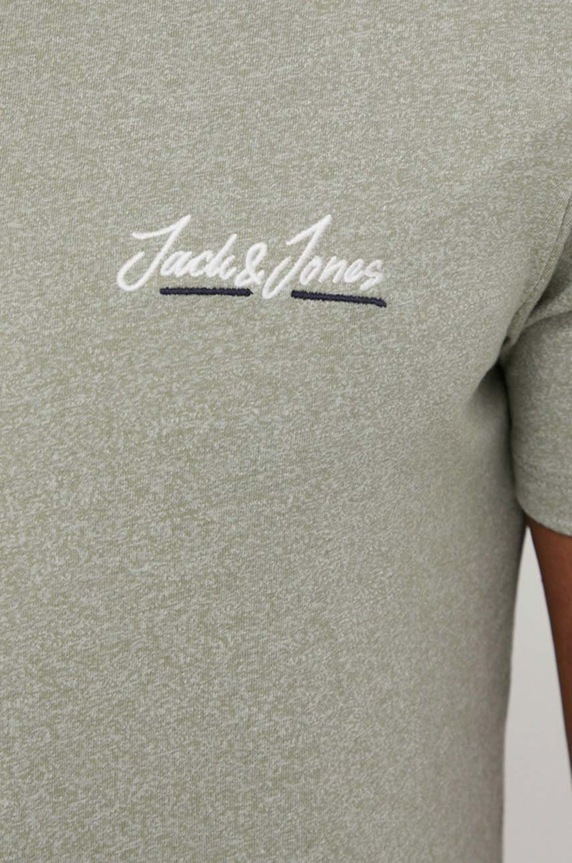 Jack & Jones t-shirt 12186758.OilGreen zielony