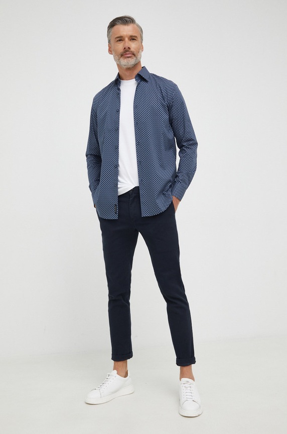 Bavlněné tričko Selected Homme 16077365.BrightWhit bílá AA00