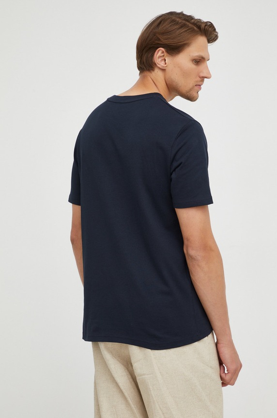 Odjeća Pamučna majica Marc O'Polo 5000009406 mornarsko plava