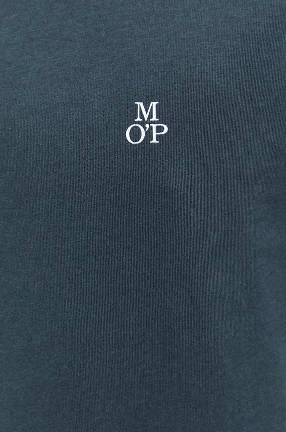 Βαμβακερό μπλουζάκι Marc O'Polo 5000009405 πράσινο