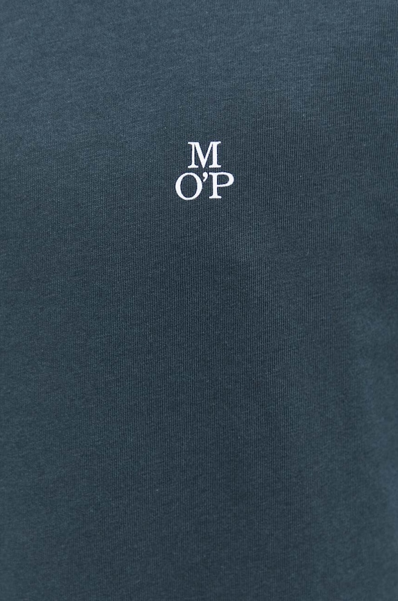 Βαμβακερό μπλουζάκι Marc O'Polo 5000009405 πράσινο