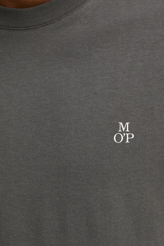 Marc O'Polo t-shirt bawełniany 5000009405 szary