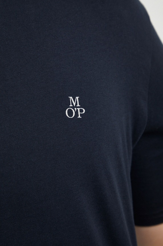 Marc O'Polo t-shirt bawełniany 5000009405 granatowy
