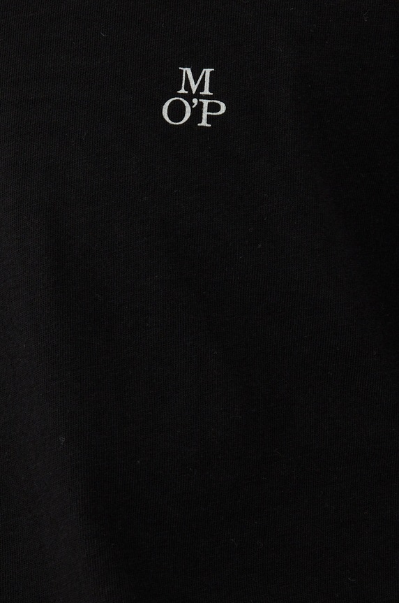Marc O'Polo t-shirt bawełniany 5000009405 czarny