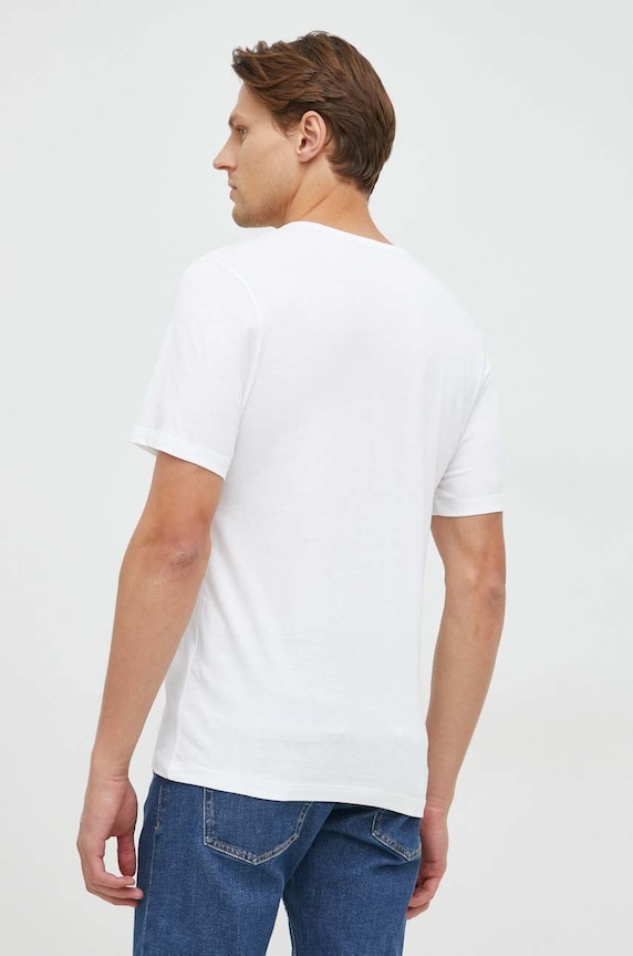 Odzież BOSS t-shirt bawełniany 3-pack TShirtVN 3P Classic 50475285 biały