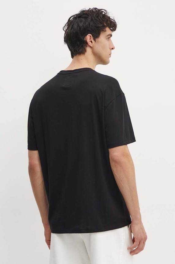 Oblečenie Bavlnené tričko Armani Exchange 8NZTPQ.ZJH4Z.NOS čierna