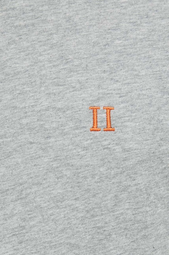 Les Deux t-shirt bawełniany Norregaard LDM101008 szary