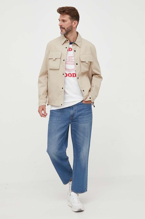 MC2 Saint Barth pamut póló DENA002 fehér AA00