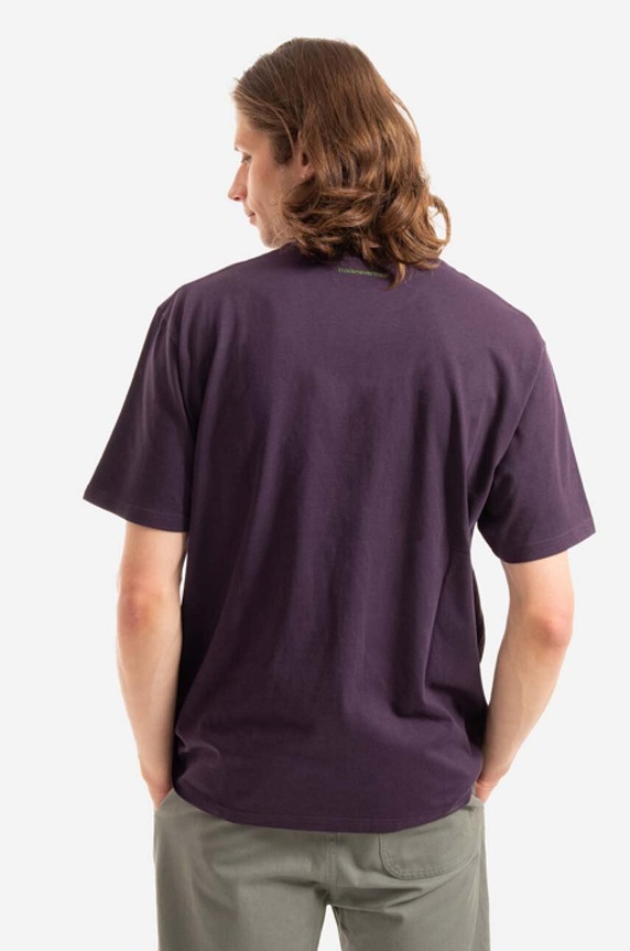 Clothing thisisneverthat cotton T-shirt T-Logo Tee TN220TTSST01 violet