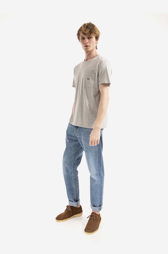 Woolrich cotton T-shirt Pocket Tee CFWOTE0060MRUT2926 CFWOTE0060MRUT2926 gray AA00