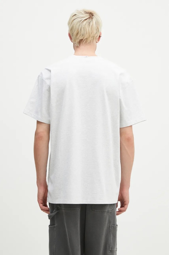 Odjeća Pamučna majica Carhartt WIP I029956. siva