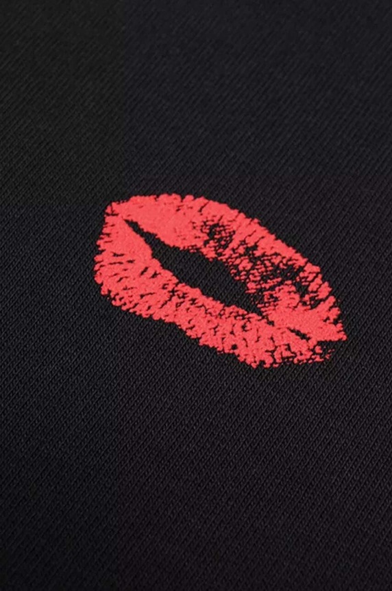 Vans longsleeve bawełniany Anaheim Lips czarny VN0A54DIBLK