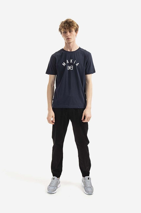 Makia cotton T-shirt M21200 blue AA00