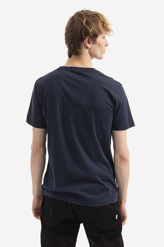 Clothing Makia cotton T-shirt M21200 blue
