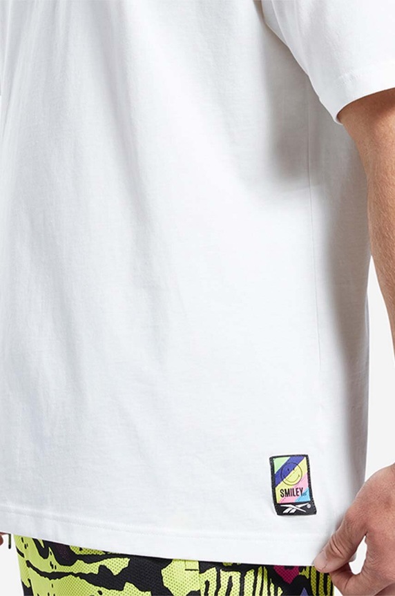 Reebok Classic cotton T-shirt Smiley SS Tee white HI3998
