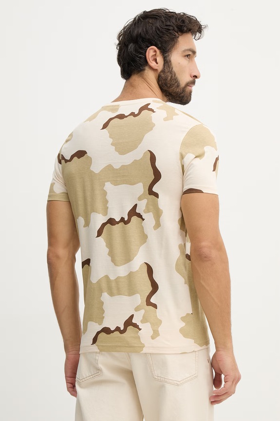 Oblačila Kratka majica Alpha Industries Basic 100501C bež