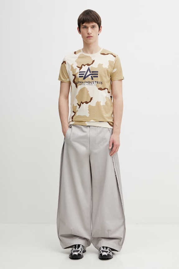 Alpha Industries t-shirt Basic 100501C beige
