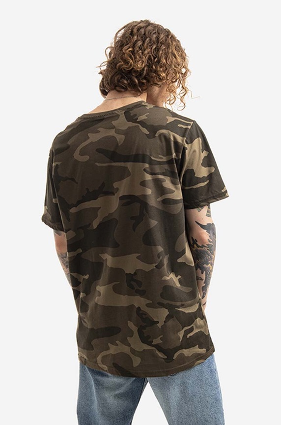 Odzież Alpha Industries t-shirt Basic 100501C zielony