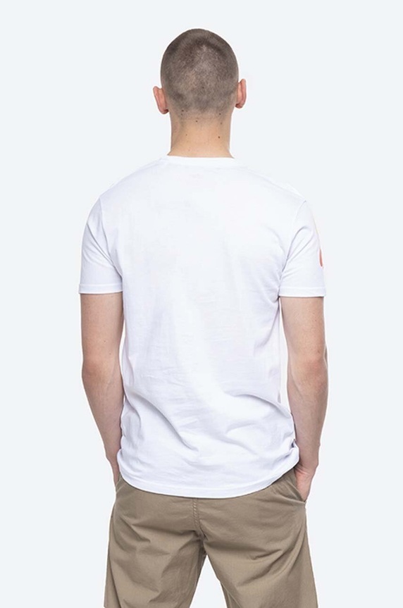 Clothing Alpha Industries cotton T-shirt Hot Wheels Flame 116531.09 white