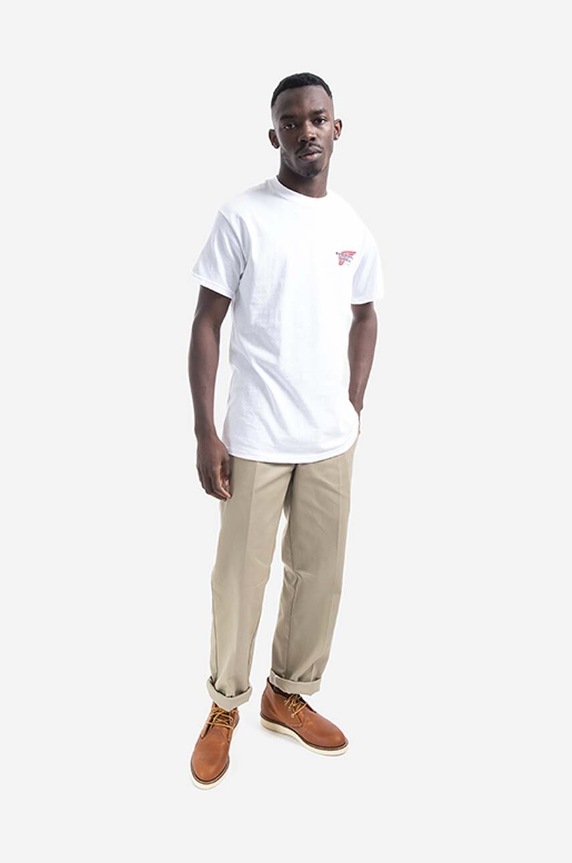 Red Wing t-shirt 95080 white AA00