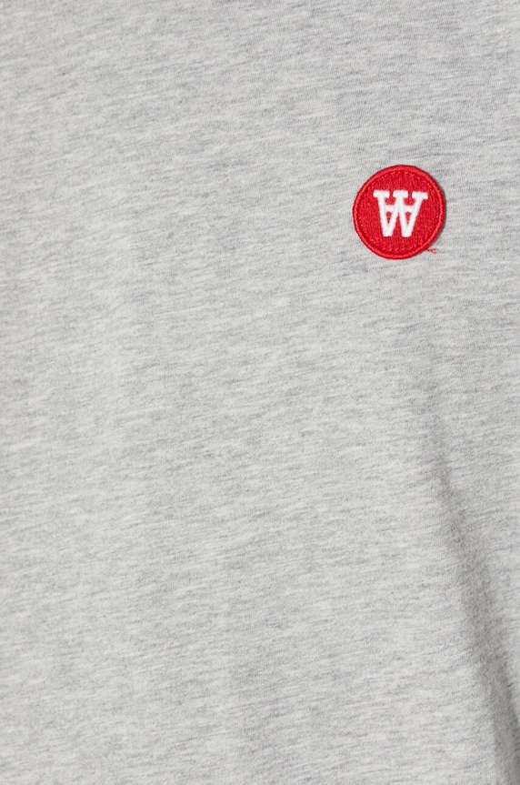 Wood Wood cotton t-shirt Ace Double A 10005700.2222 gray